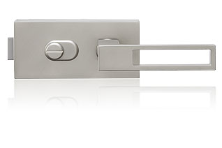 Kliky a&nbsp;zámky na skleněné dveře